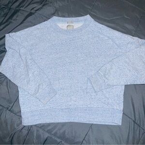 GAP Sweats Women's Light Blue Crewneck Sweater - Size Small